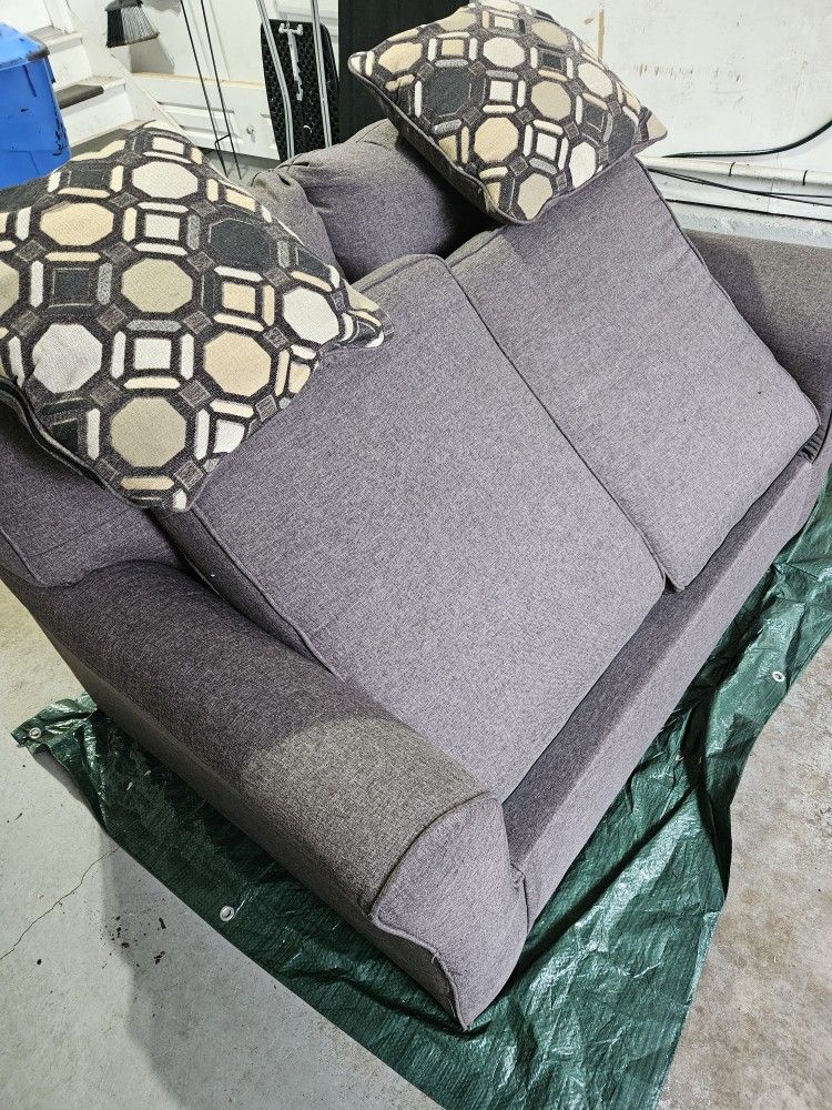 Love Seat And Couch