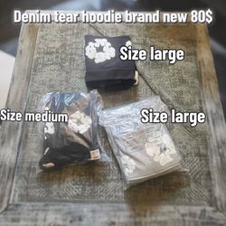 Denim tear hoodies