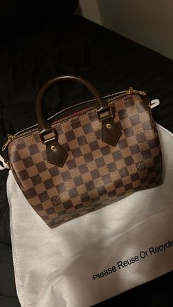 Louis Vuitton Speedy Damier Ebene Handbag