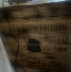 Heavy Solid Mango Wood Storage Chest / Trunk Coffee Table