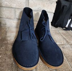 Clark's Chukka Navy blue Boots size 13 Men's