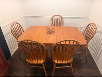 Dining Table & Dining Chairs Set