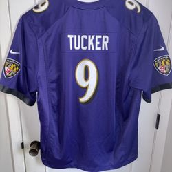 Justin Tucker, Baltimore Ravens, Nike NFL Jersey New Without Tags - XXXL. 
