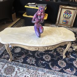 Coffee Table inspired Rococo / Louis XV revival style 52”