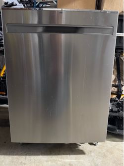 GE Stainless Dishwasher 3 Racks