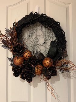 Pier One Halloween Wreath