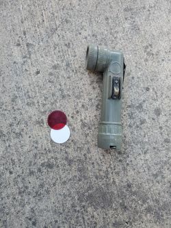 Old Military Flash Light
