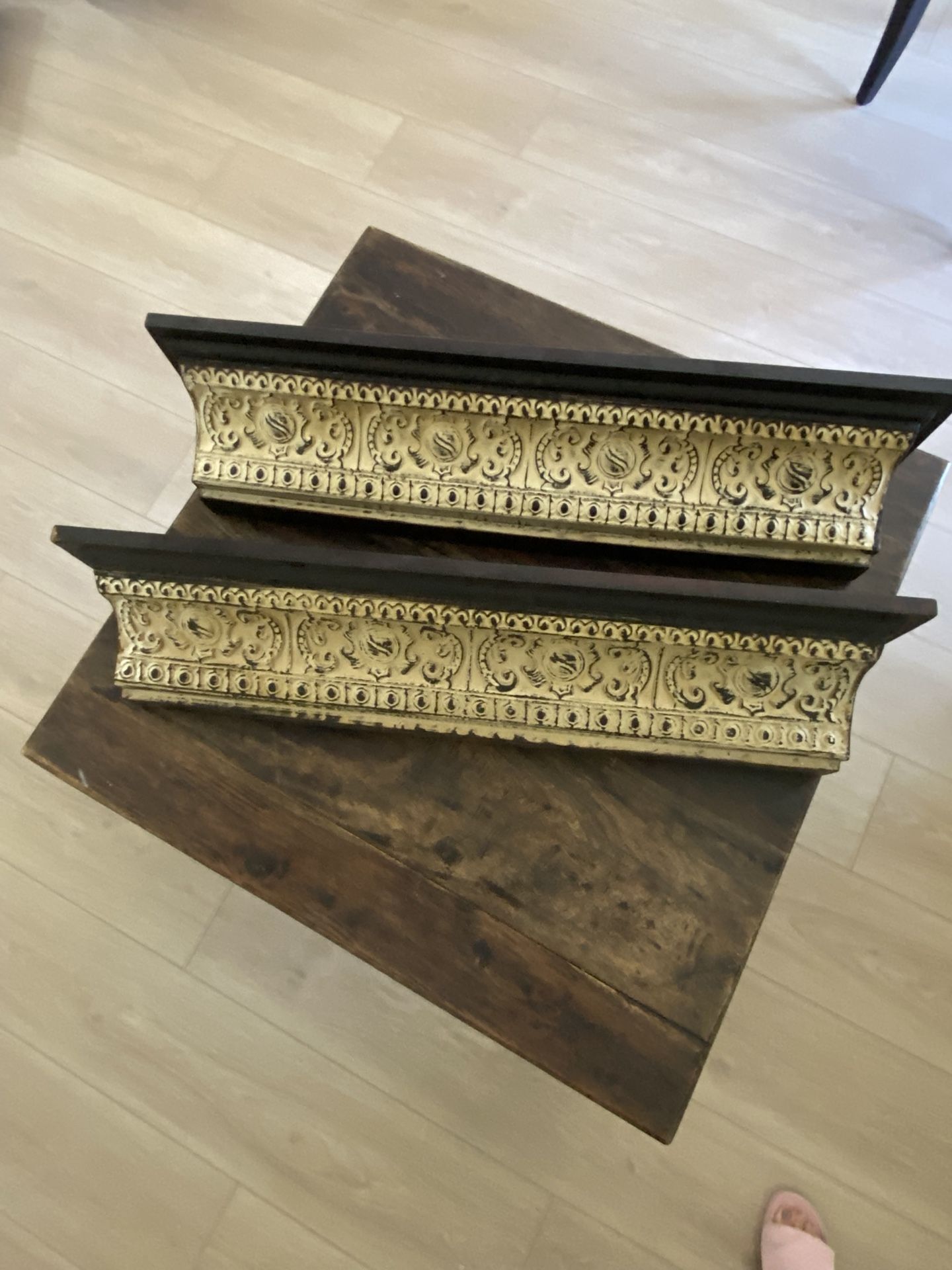 Two Rustic Shelves