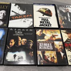 DVD Movie Lot – Full Metal Jacket, 3:10 to Yuma, Street Kings + More