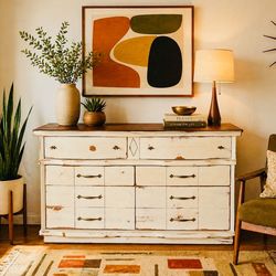 Mid century dresser