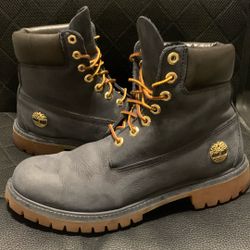 Navy Blue Timberland Boots