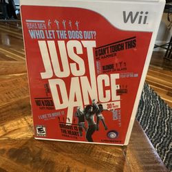 Nintendo Wii Just Dance Game