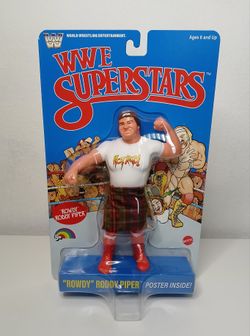 Wwe Superstars Ljn Rowdy Roddy Piper Action Figure