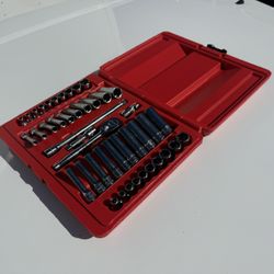 New !!! Snap-on 144TMPB 1/4" Drive General Service Socket Set 44pc / Firm Price