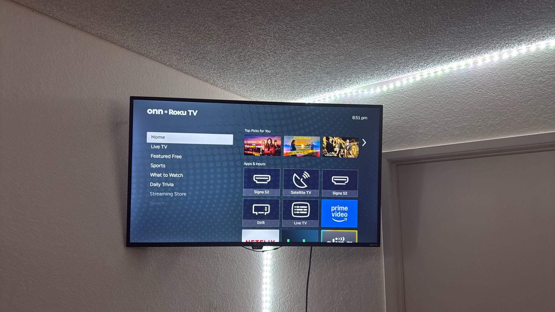 Final OFFER! 46 Inch  Smart TV  Onn Roku Tv 