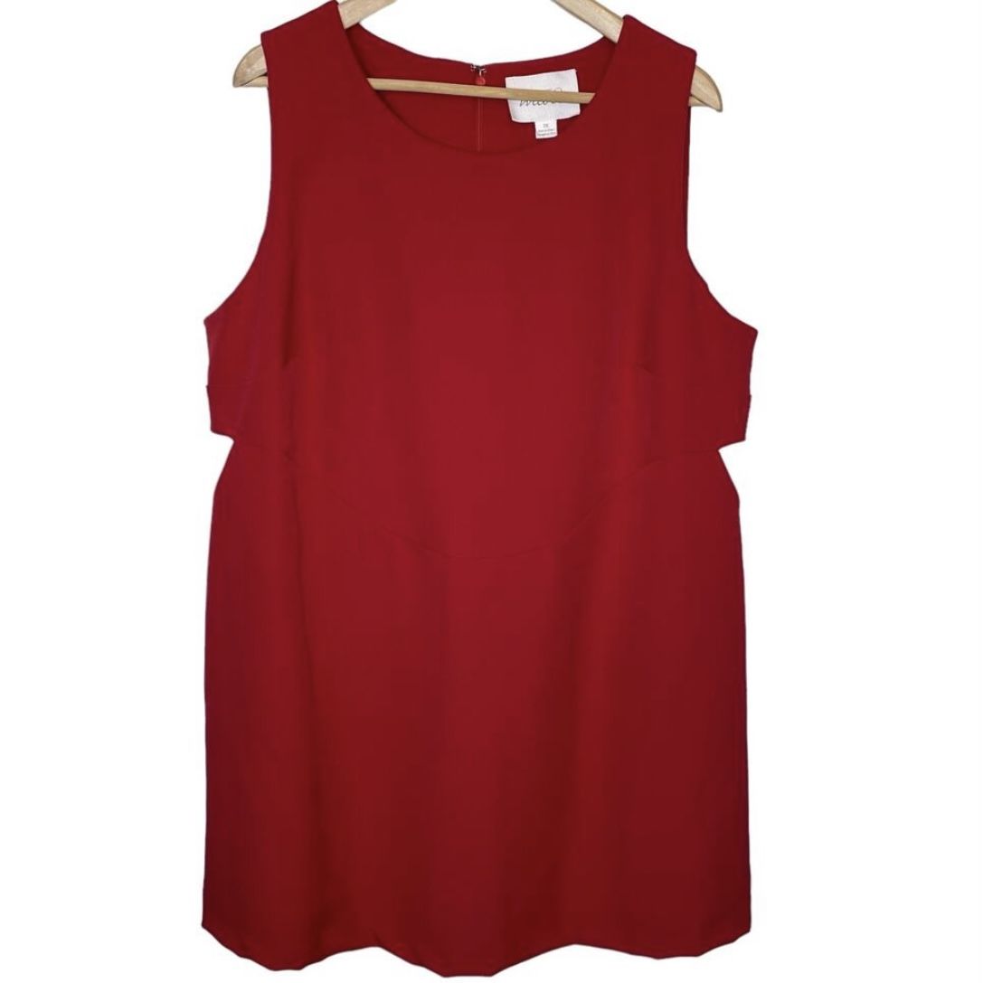Anthropologie Mare Mare Women’s Red Sleeveless Dress Size 2X