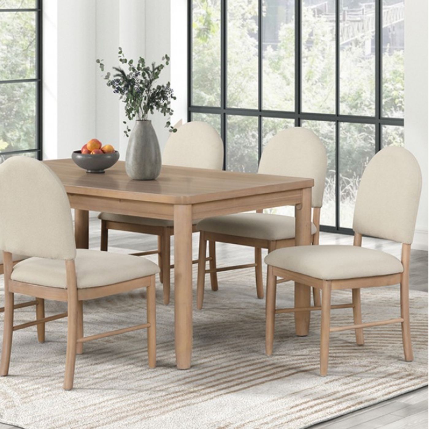 5 Pc Dining Table Set