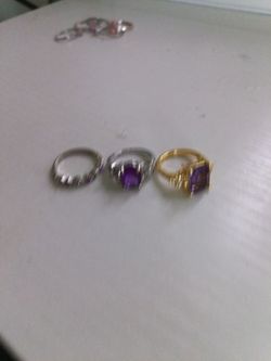 Purple rings