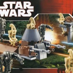 LEGO Star Wars Droids Battle Pack (7654) w/ Minifigs & Instruction Manual