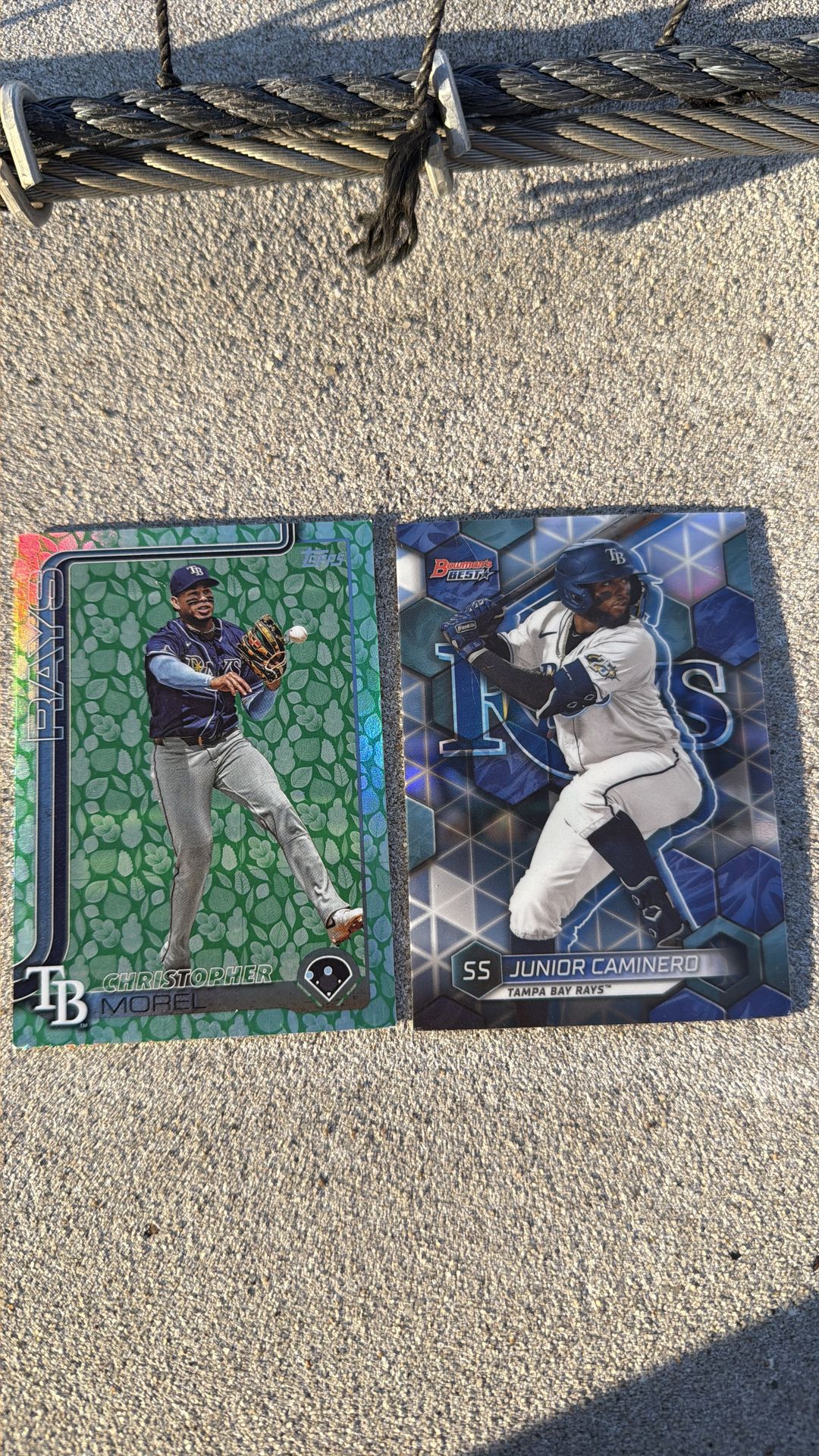 New baseball cards
