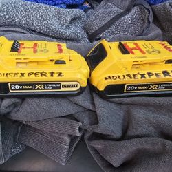 Dewalt 20V 2AH Batteries 