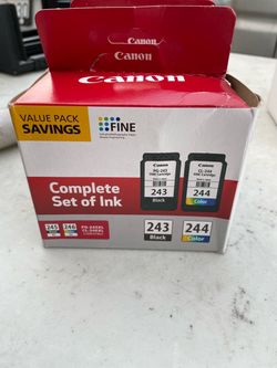 Canon 243/244 tricolor set