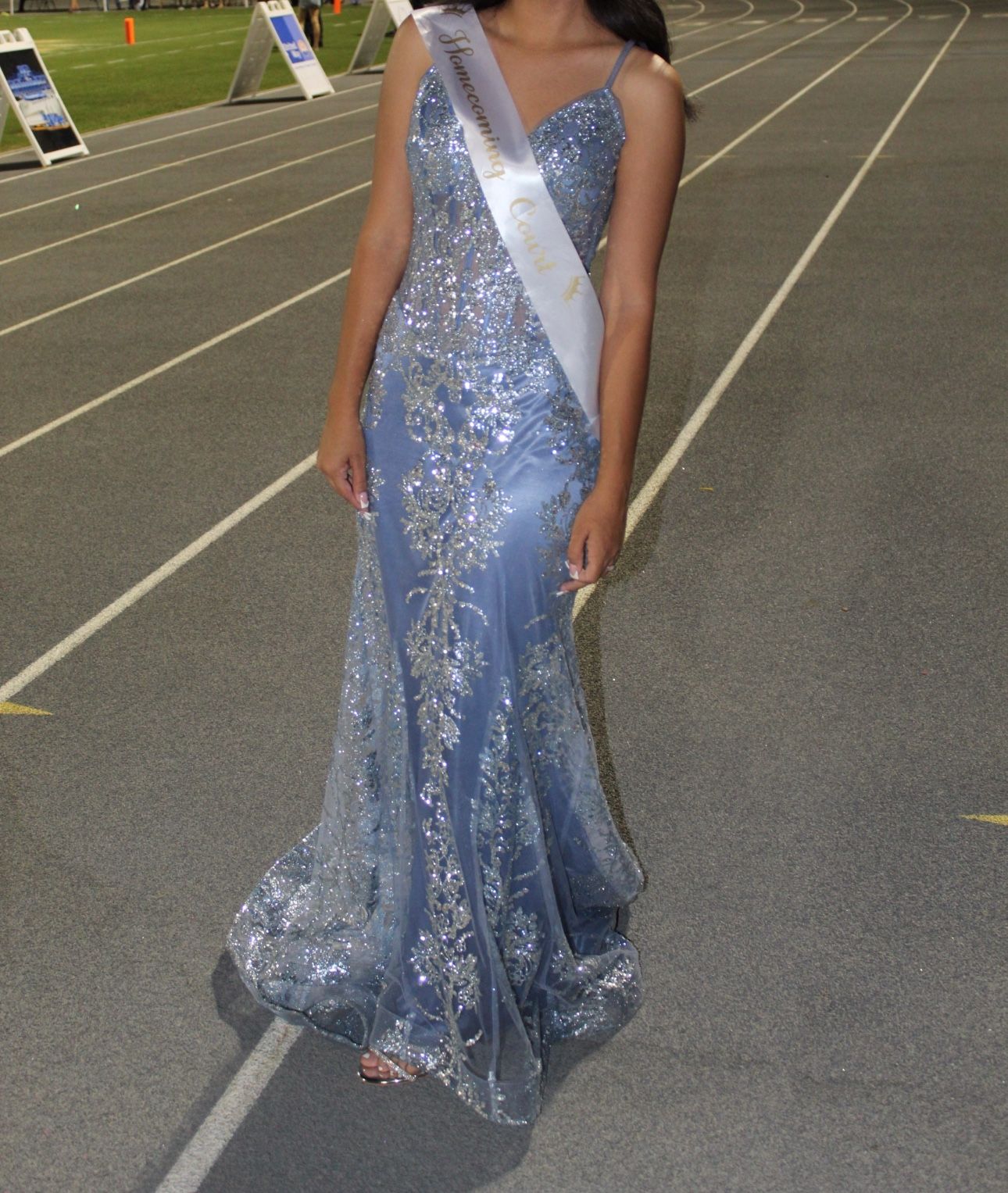 Paris Blue Prom Dress