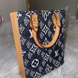 Louis Vuitton 100% original - Modelo: Jacquard Since 1854 Petit Sac Plat blue 
