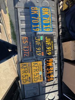 1(contact info removed) plates