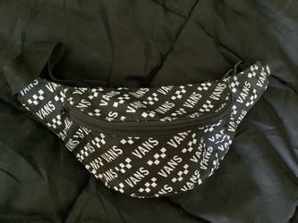 Vans New Black White Logo Fanny Waist Pack