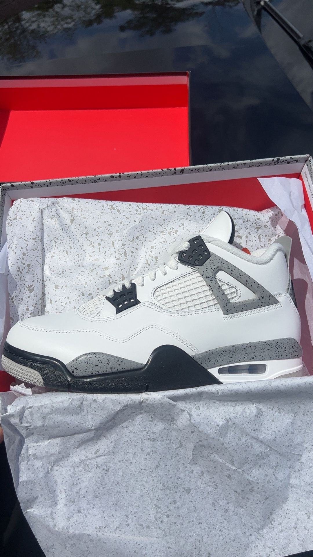 2025 Air Jordan White Cement 4s