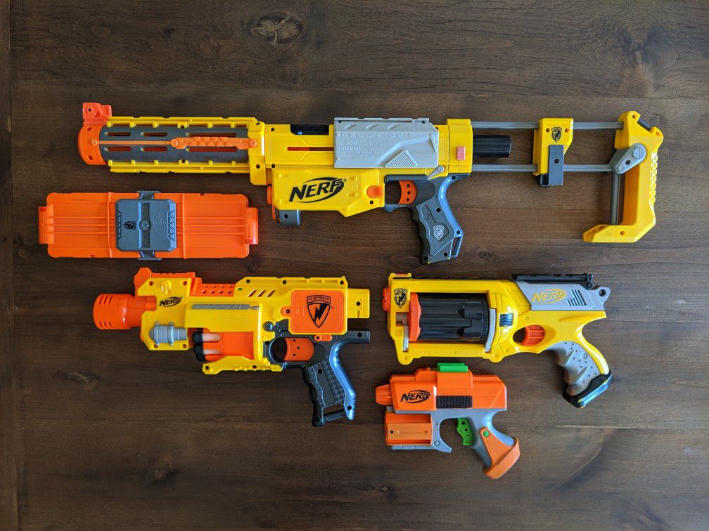 Nerf Guns Lot of 4