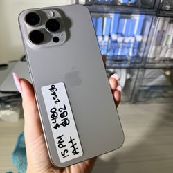 iPhone 15 Pro Max Att Or Cricket Only 256Gb