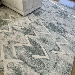 Blue Area Rug (living Spaces)