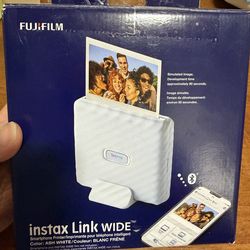 Like new fujifilm instax link wide printer