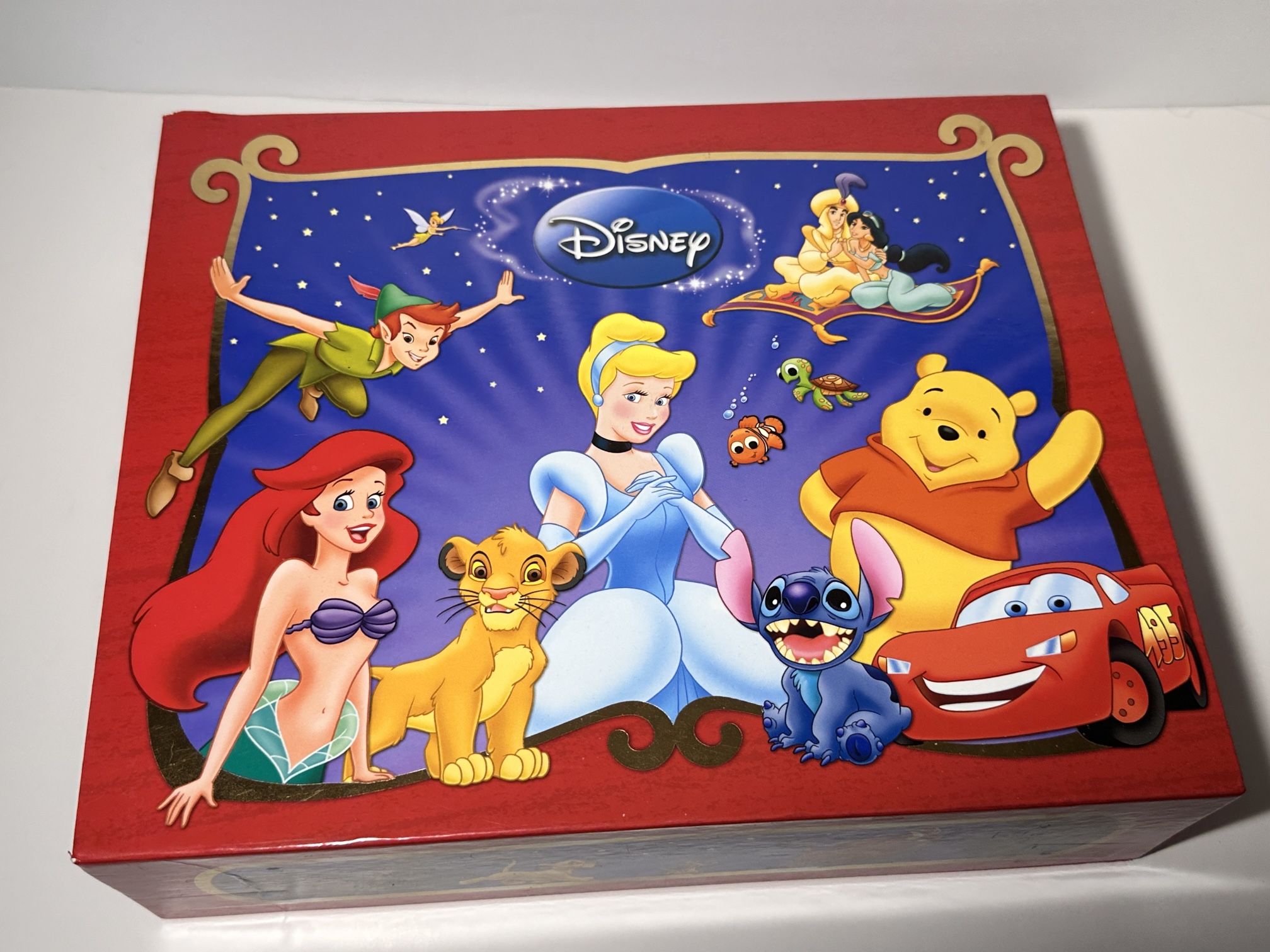 New Seasons Disney greeting card / storage box 12 3/4" x 10 3/8" x 3 3/8" high