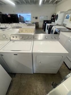 Used Maytag Washer and Gas Dryer Top Load