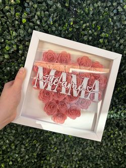 Custom Mother’s Day shadow boxes