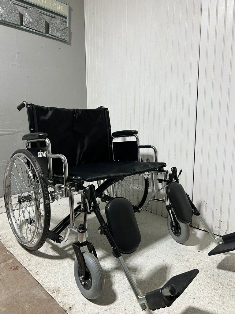 Whell Chair Extra Wide