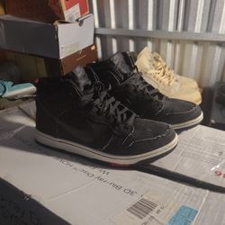 Nike Dunk Denim Black 