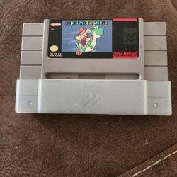 Super mario World. For the super nintendo