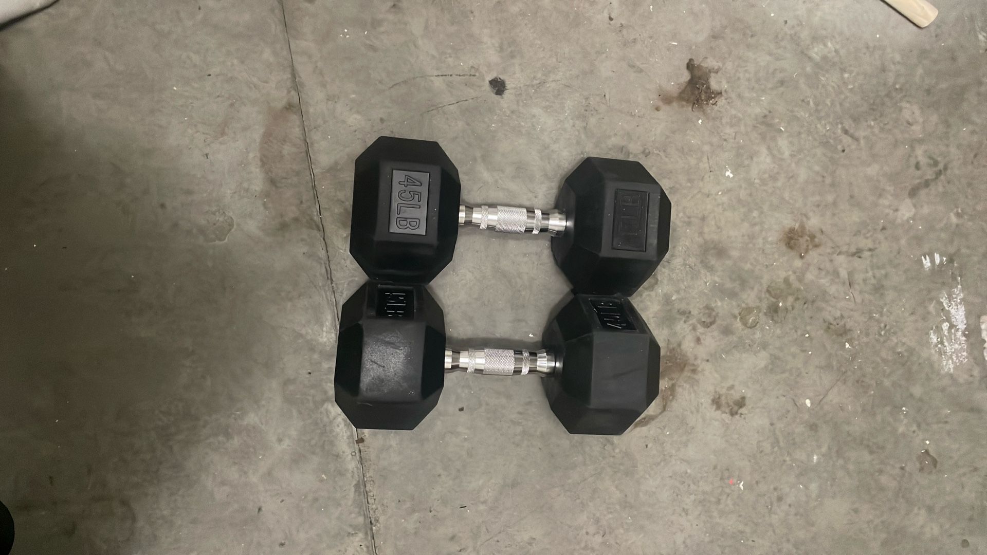 45 Lbs Dumbbell Pair