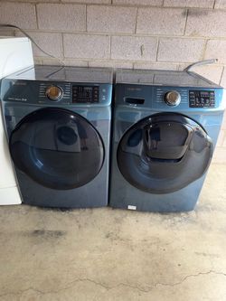 Samsung Washer and Dryer Set Electric Front Load