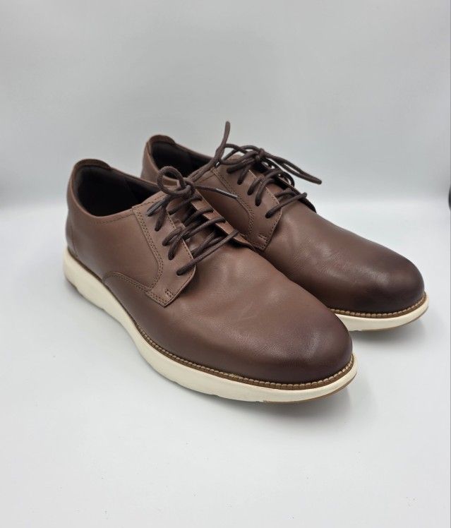 Cole Haan Grand Atlantic Oxford Dress Shoes C34853 Chestnut Brown Men's 13 