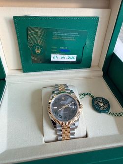 Rolex Wimbledon 41 2 Tone