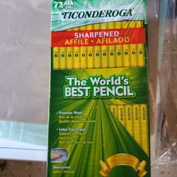 New 72 Pack Of ✏ Pencils, Sealed