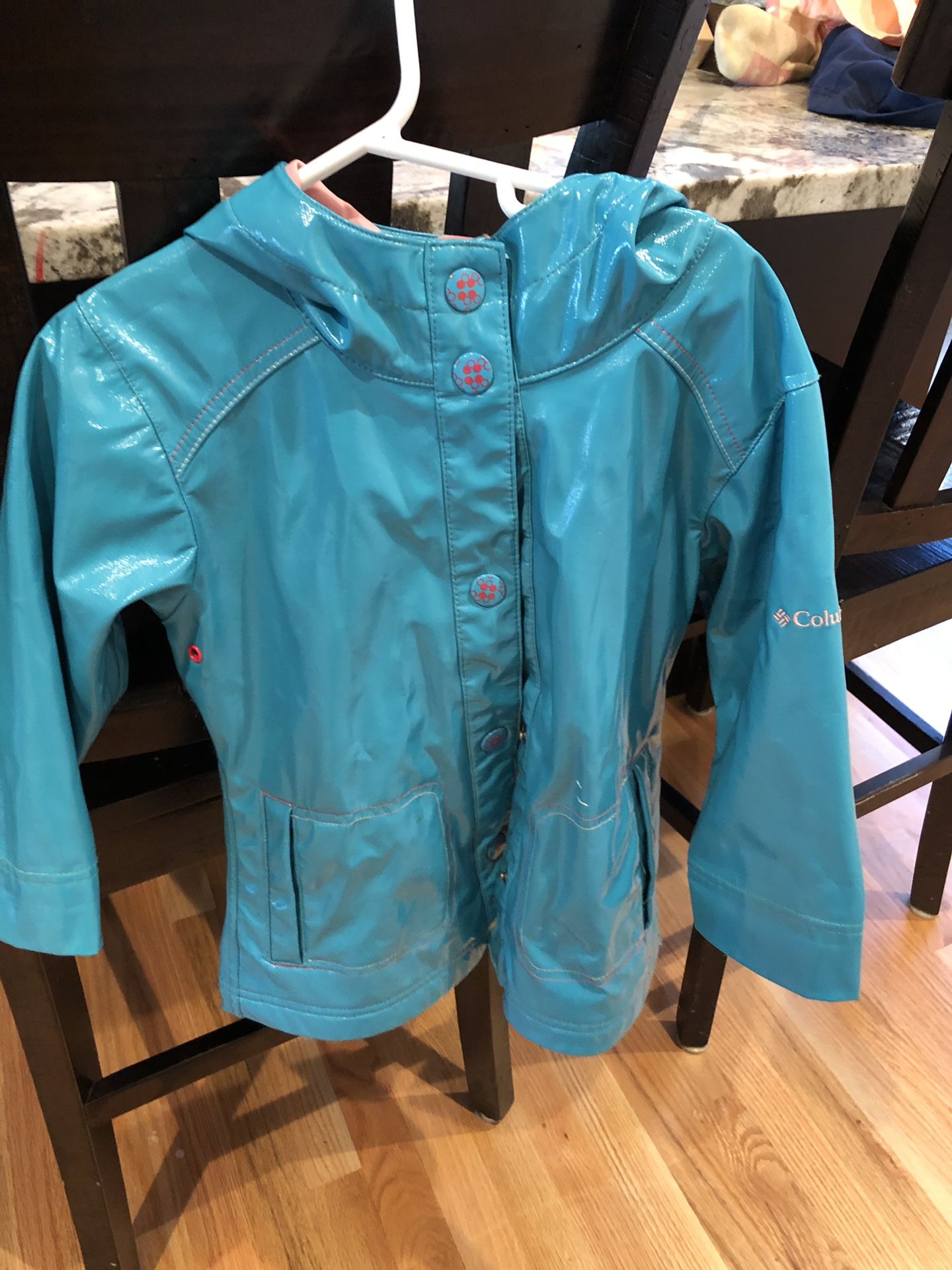 3T girls rain jacket coat