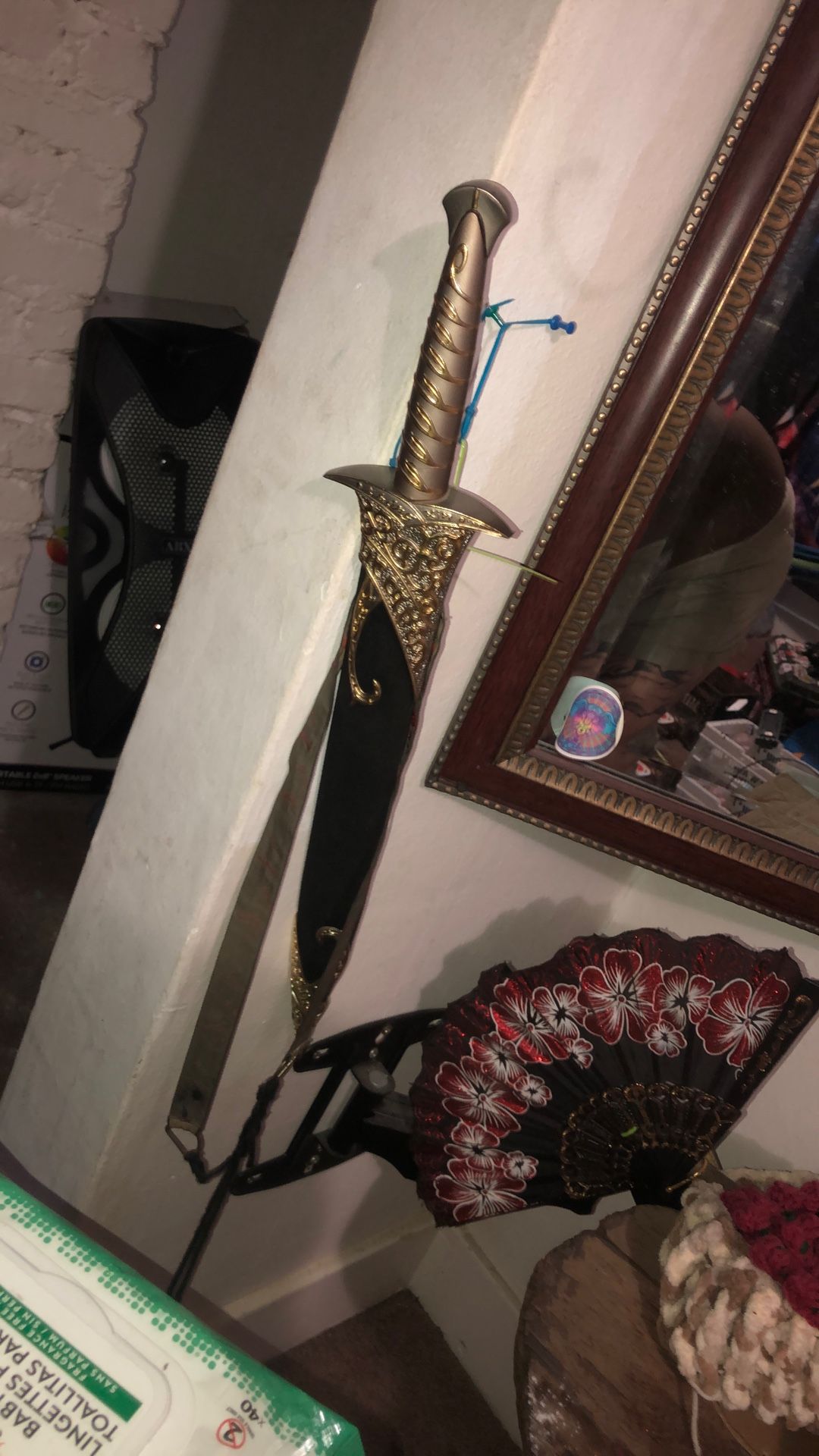 Small Sword With Sheaf