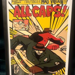 MF DOOM “ALL CAPS” Original Print (11 x 17)