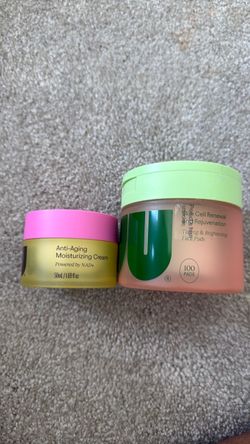 Jiyu Anti-Aging Moisturizing Cream & Toning Face Pads Bundle